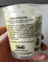 Mängden socker i Crema Pistacchio BINDI