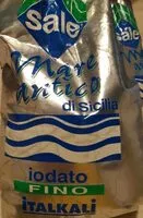 Mängden socker i Sale iodato fino Mare Antico di Sicilia