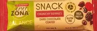 Mängden socker i ener zona balance snack cruchy berries
