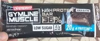 Mängden socker i Gymline muscle HIGH PROTEIN BAR 36%