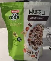 Mängden socker i Muesli dark chocolate