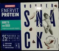 Mängden socker i Barretta con cocco ricoperta di cioccolato fondente