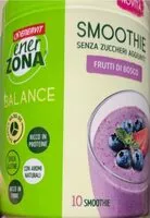 Mängden socker i Smoothie frutti di bosco