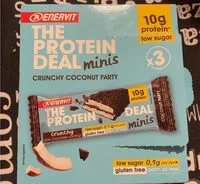Mängden socker i THE PROTEIN DEAL minis CRUNCHY COCONUT PARTY