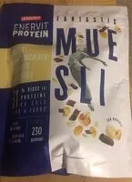 Mängden socker i Protein muesli