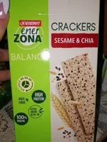 Mängden socker i Cracker Sesame e chia