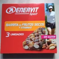 Mängden socker i Barrita de frutos secos con vitaminas