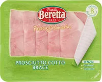 Mängden socker i Prosciutto cotto brace