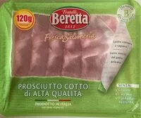 Mängden socker i Prosciutto cotto di alta qualita’