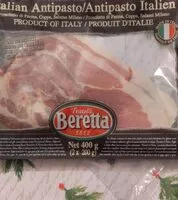 Mängden socker i Italian antipasto