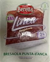 Mängden socker i Fresca Salumeria Linea bresaola punta d’anca