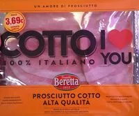 Mängden socker i Prosciutto Cotto Alta Qualità