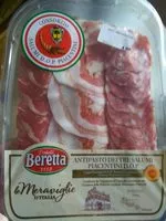 Mängden socker i Antipasto piacentini D.O.P