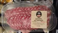 Mängden socker i Salame al tartufo