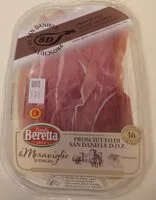 Mängden socker i Prosciutto di San Daniele D.O.P.