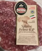 Mängden socker i Salame felino IGP