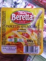 Mängden socker i Pancetta affumicata a cubetti