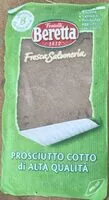 Mängden socker i Prosciutto cotto di alta qualita