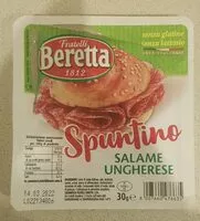Mängden socker i Spuntino Beretta Salame Ungherese