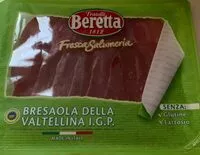 Mängden socker i Bresaola della Valtellina