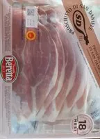 Mängden socker i Prosciutto crudo San Daniele