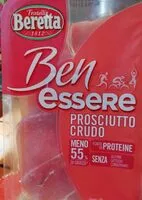 Mängden socker i Benessere prosciutto crudo