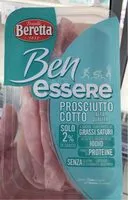 Mängden socker i Prosciutto cotto