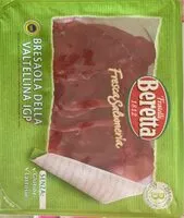 Mängden socker i Bresaola della valtellina