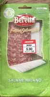 Mängden socker i Salame Milano