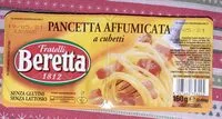 Mängden socker i Pancetta affumicata