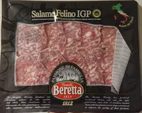 Mängden socker i Salame Felino IGP