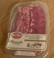 Mängden socker i Antipasto classico all’italiana
