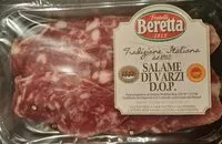 Mängden socker i Salame di Varzi