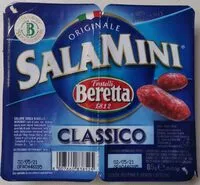 Mängden socker i Salamini classico