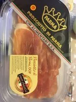 Mängden socker i Prosciutto di Parma DOP