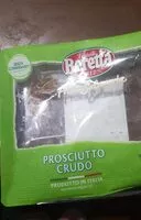 Mängden socker i Prosciutto crudo