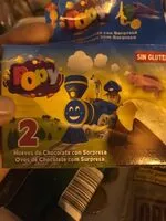 Mängden socker i Huevos de chocolate con sorpresa