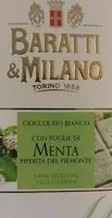 Mängden socker i Ciocolato bianco con foglie di menta