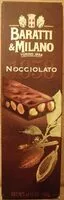 Mängden socker i Nocciolato 1858