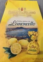 Mängden socker i Pralina ripiena con limoncello