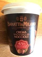 Mängden socker i Crème Gianduja Noisette