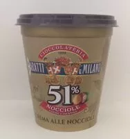 Mängden socker i Crema alle Nocciole