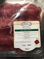 Mängden socker i Bresaola
