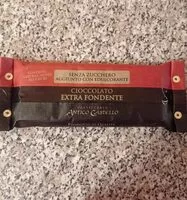 Mängden socker i Cioccolato extra fondente