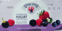 Mängden socker i Yogurt intero - 125g x 2 - Gusto frutti di bosco