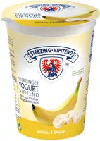 Mängden socker i Whole milk yoghurt - 500g - Banana