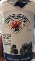 Mängden socker i Yogurt intero - 500g - Gusto mirtillo nero