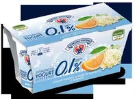 Mängden socker i Skimmed milk yoghurt - 125g x 2 - Elderflower and orange
