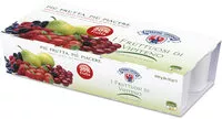 Mängden socker i Whole milk yoghurt the fruity ones from Sterzing - 125g x 8 - Strawberry | Banana | Pear | wild berries