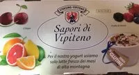 Mängden socker i Yogurt Sapori di Vipiteno - 125g x 8 - ciliegia | frutti di bosco | agrumi | frutta e cereali